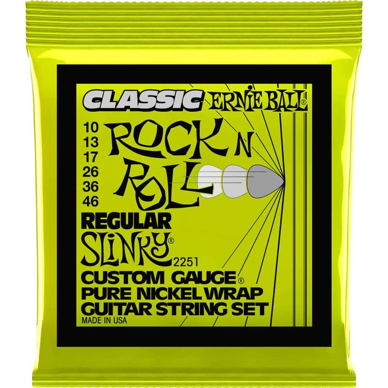 Ernie Ball Classic Rock N Roll Nickel Regular Slinky 10-46 image 1