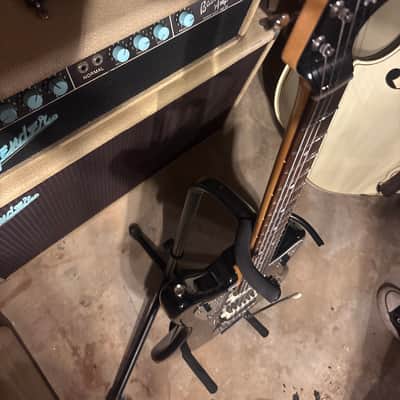 1962 Fender Jaguar Reissue- Piano Black image 7