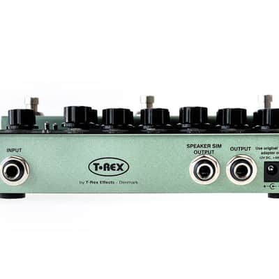 New T-Rex TwinBlaze Two Channel Tube Distortion Guitar Effects Pedal Twin Blaze image 2