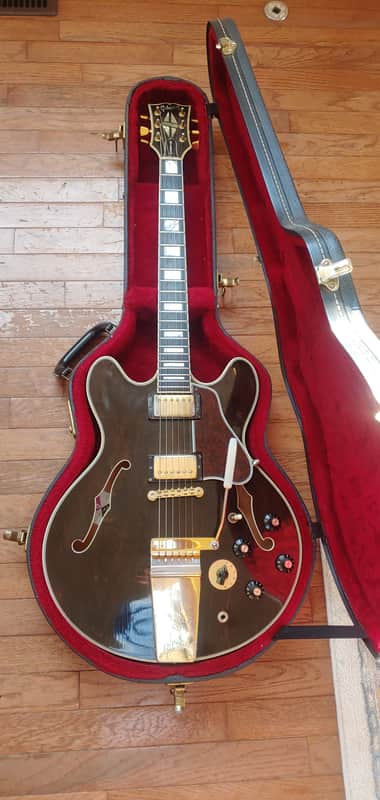 Gibson ES-355 with Lyre Vibrola 1978 - Walnut image 1