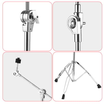 LesKar Cymbal Boom/Straight Stand Double Braced Legs LBS-100-2 image 2