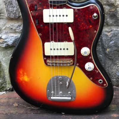 Fender Jazzmaster 1966 Sunburst Gold Hardware image 1