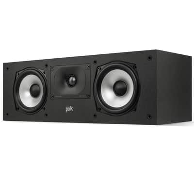 Polk Audio Monitor XT30 High-Resolution Center Channel Loudspeaker, Black image 11