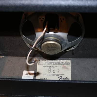 Vintage Fender Silverface Champ Amp Cabinet - with Speaker - Beautiful Condition - No Tariffs image 7