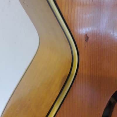 Kay 17" art deco high end archtop 1950 Antique Blonde image 10
