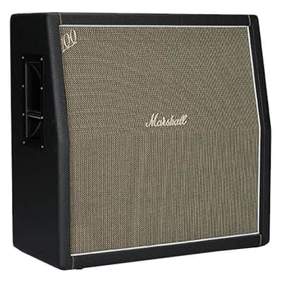 Marshall 1960AHW Hand Soldered 120-Watt 4x12 Angled Cab w/G12H30 - Open Box image 2