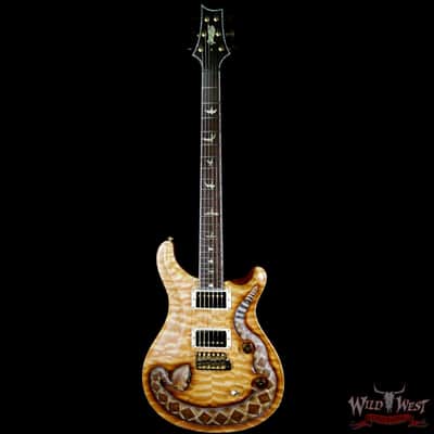 PRS Private Stock Wild West Exclusive Custom 24 Snake LTD # 3 of 6 Hand Carved Quilt Maple Top image 5