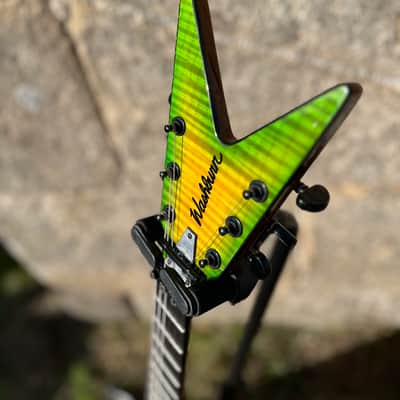 Rare 35 of 48 Washburn Dimeslime  2006 - Funky Munky Music made in Korea image 13