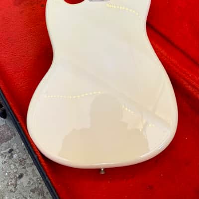 MIJ Fender MG66 Mustang 1995 - Olympic white original vintage fujigen Japan image 11