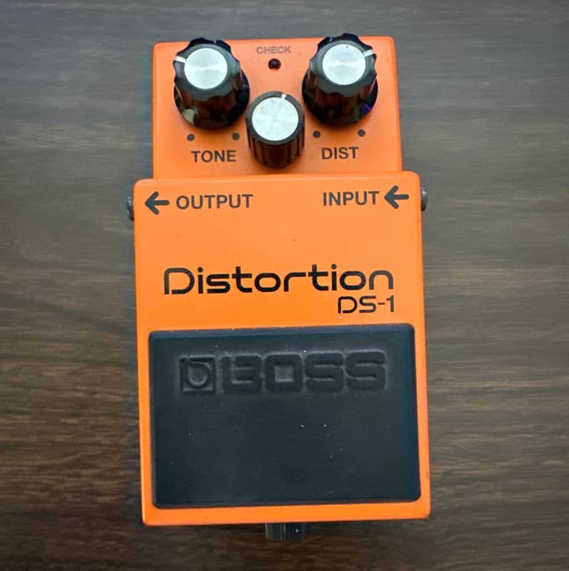 Boss DS-1 Distortion (Silver Label) 1994 - Present - Orange image 1
