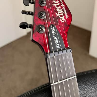 Schecter PT Apocalypse 2025 - Red Reign (w Hardcase) image 5