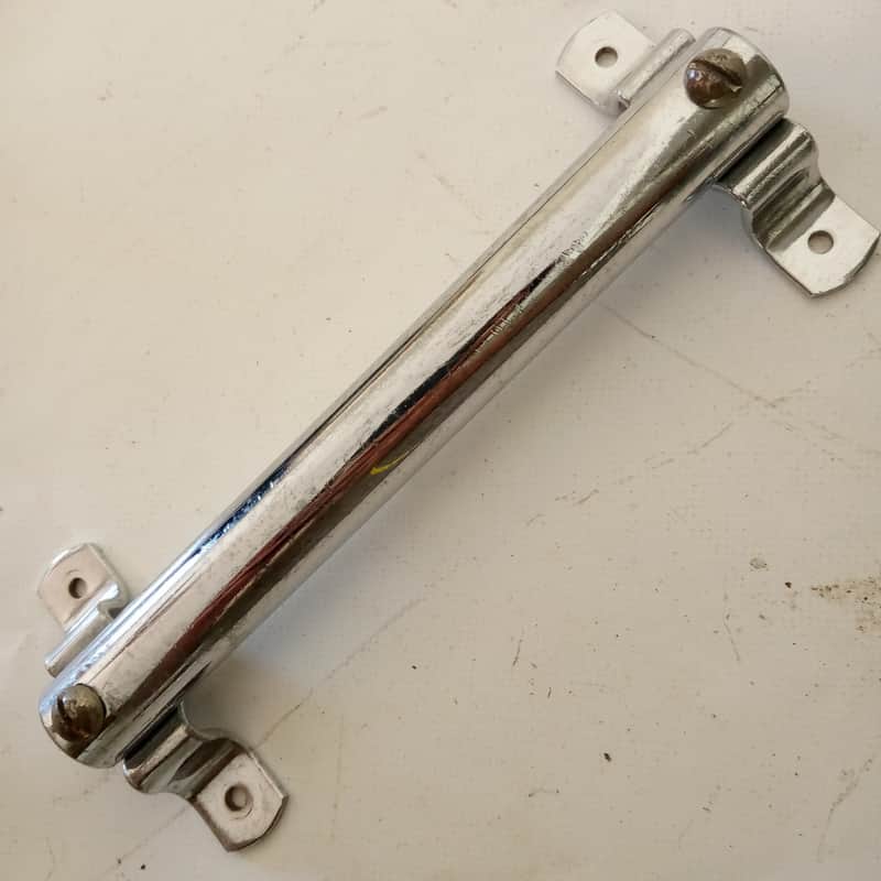 MIJ Rail Mount 4-Hole Slider Bar for Bass Drum Vintage 60s Made In Japan Stencil image 1