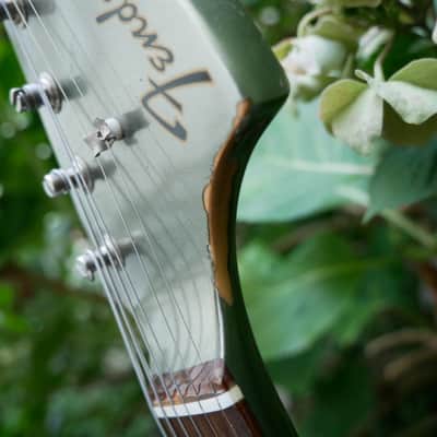 Fender Mustang – Atomic Silver – Matching Body, Neck & Headstock – CIJ - Rubber Bridge - VIDEO image 9