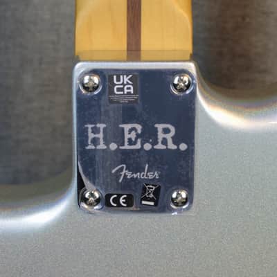 Fender H.E.R Signature Stratocaster- Maple Fretboard Chrome Glow image 8
