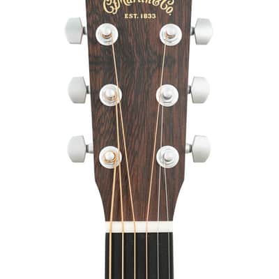 Martin DJR-E Dreadnought Junior Acoustic-Electric Guitar Natural image 5