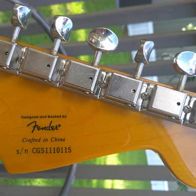 Fender Squier Classic Vibe Stratocaster 50's 2-tone sunburst image 8