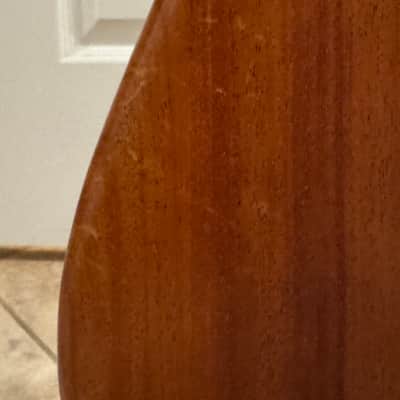 Partscaster Thinline S-Style (Fender Semi-hollow Strat) 2010's - Quilted Amber image 14