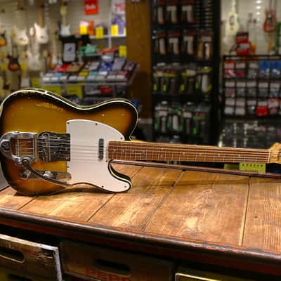 Fender Custom Telecaster with Bigsby, Rosewood Fretboard 1968 - 1971 - Sunburst image 8
