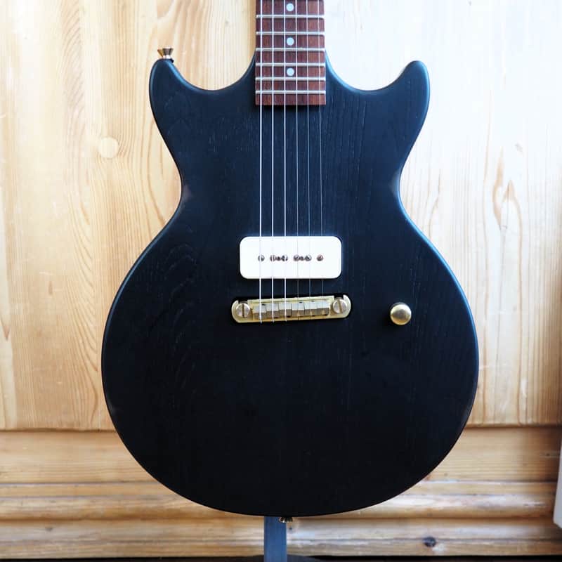 VIDEO! Slick Guitars SL 59 BK single pickup guitar imagen 1