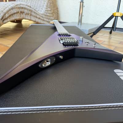 ESP E-II Alexi Laiho Signature Ripped - Purple Fade Satin with Pinstripes image 7