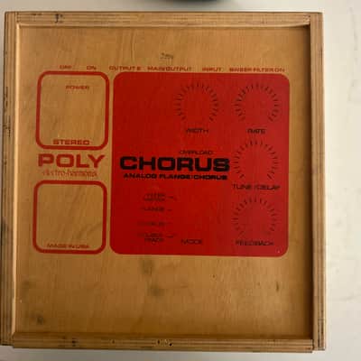 Electro-Harmonix Stereo Poly Chorus Analog Flange/Chorus image 2