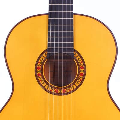 Alhambra Vilaplana 2021 Flamenco Guitar – Authentic Spanish Handmade Instrument Delivering Exceptional Playability and Lyrical Flamenco Sound - check video! image 3