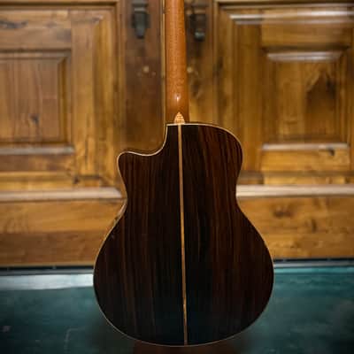 2007 R. Taylor Style 1 Swiss Alpine Spruce/ Beautiful Straight Grain Cocobolo/ Flame Koa Binding image 18