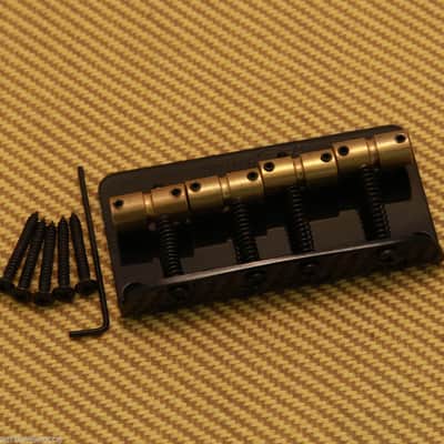 WBBCBK  4-String Wilkinson Black Bass Bridge For Fender® Bass