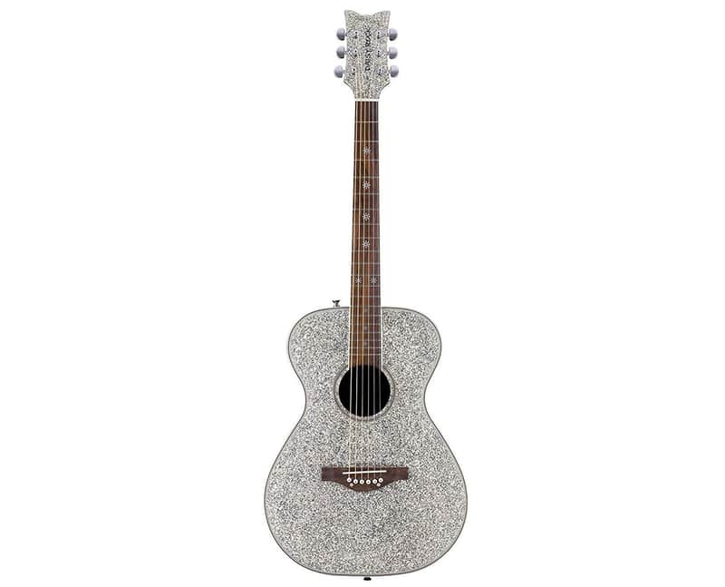 Daisy Rock Guitars DR6206-A Pixie Acoustic Silver Sparkle | Reverb