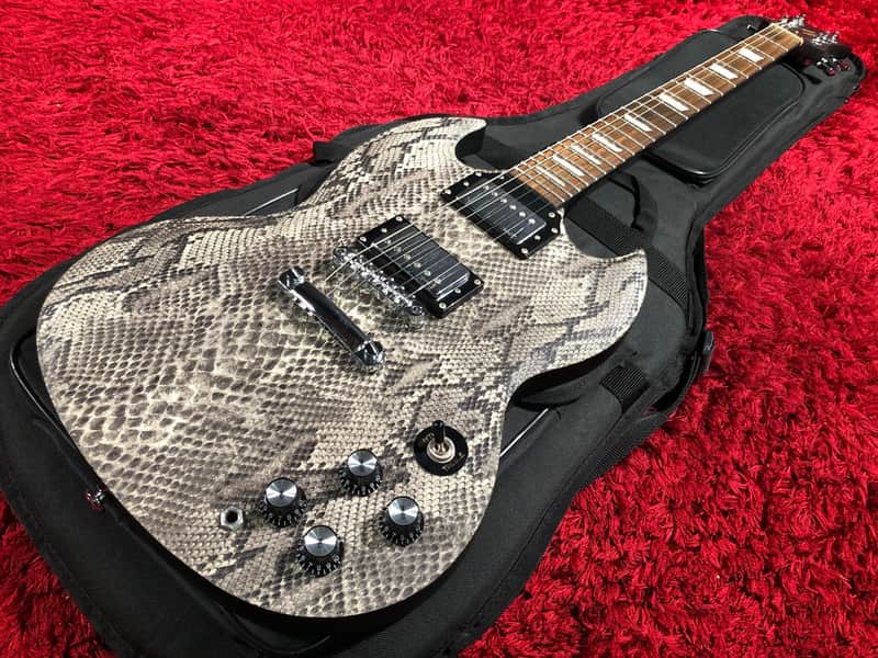 SPEAR Electric Guitar Phalanx Snake Snake Skin Pattern image 1