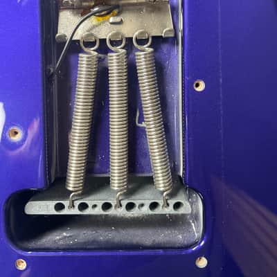 Fender Standard Stratocaster MIM Midnight Blue Maple Neck 2000 w/ Fender Tweed Hard Case image 18