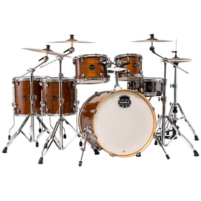 Mapex Armory Studioease 6-Pc Shell Pack w/ 22" Kick - Roasted Chestnut image 1