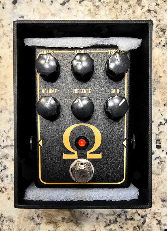 Omega Pedals Omega Distortion 2019 - Black image 1
