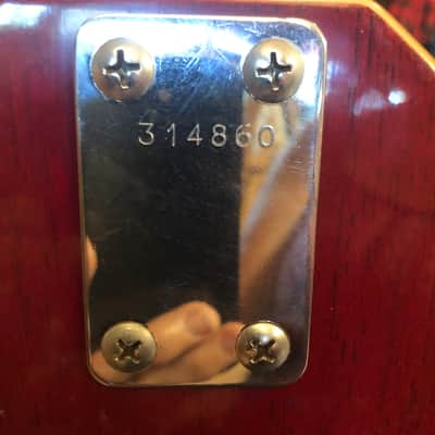 Vox Mark VI Acoustic Teardrop 1966 - Red image 1