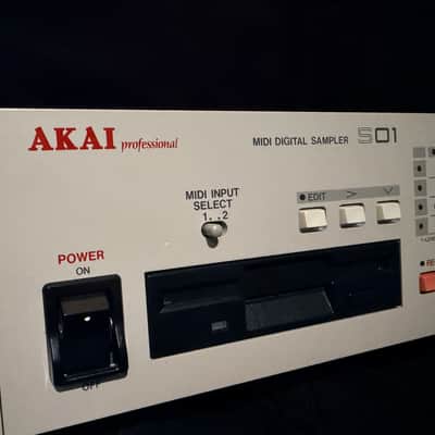 AKAI S01 Vintage Rackmount Sampler + Tendak USB Floppy Drive + New Sony 1.44MB Floppy Disks – Fully Working Classic! image 2