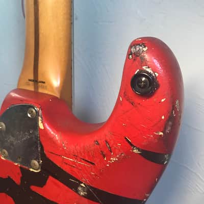 RARE 1984 Fender Japan “The Red Tiger” Medium Scale // Dimarzio Kramer ESP Charvel Satchel image 18