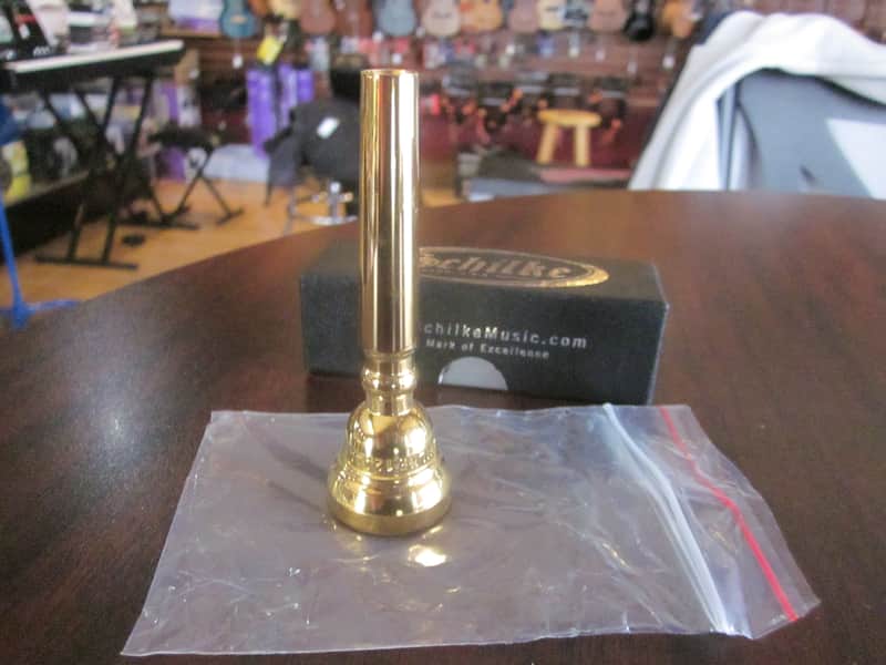 Schilke 25 12A4AGP Trumpet Mouthpiece Gold image 1
