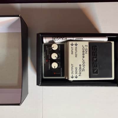Boss NS-2 Noise Suppressor (Silver Label) 1989 - Present - White *Mint Condition image 1