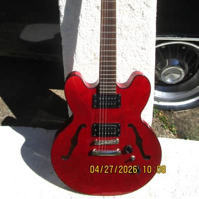 Epiphone Dot Studio 335 Guitar,  Cherry Red, Gig Bag, Mint image 1