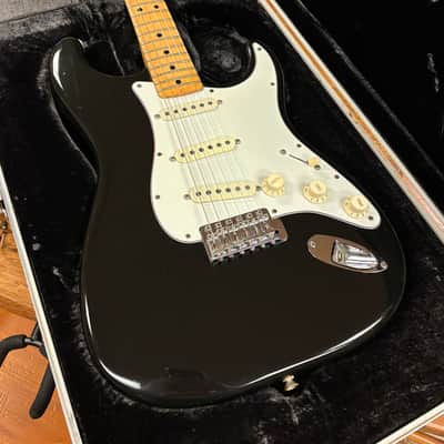 1981 Fender Stratocaster with Maple Fretboard Black image 1