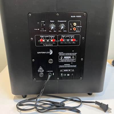 Dayton Audio - SUB-1000 - 10" 100 Watt Powered Subwoofer image 5