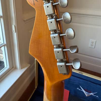 2026 Fender Custom Shop ‘57 Stratocaster SR25 Heavy Relic - Red Sparkle image 9
