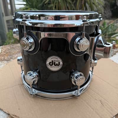 DW Collectors Piano Black Maple 10 x 9 Tom Drum Collector's - EXCELLENT image 8