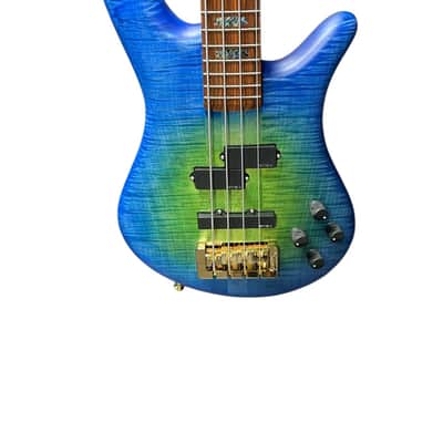 Spector USA NS-2, Custom Matte Green-Blue Burst w/ Haz-Lab / 1.5 Nut *On Order, ETA Nov. 2026 image 3