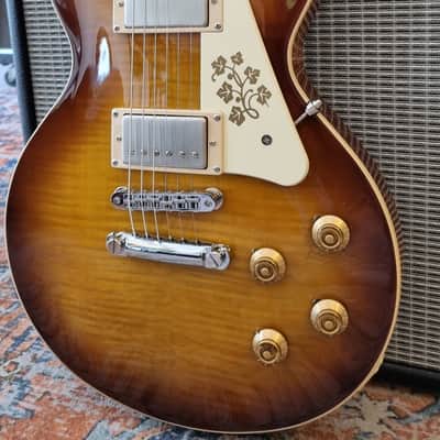 Stanford  CR Fleetwood Amber Burst 2024 Les Paul Style (Video attached) image 4