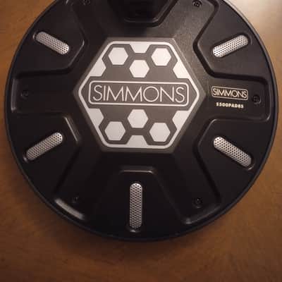 Simmons S500PAD8S Electronic Drum Pad - Black image 1