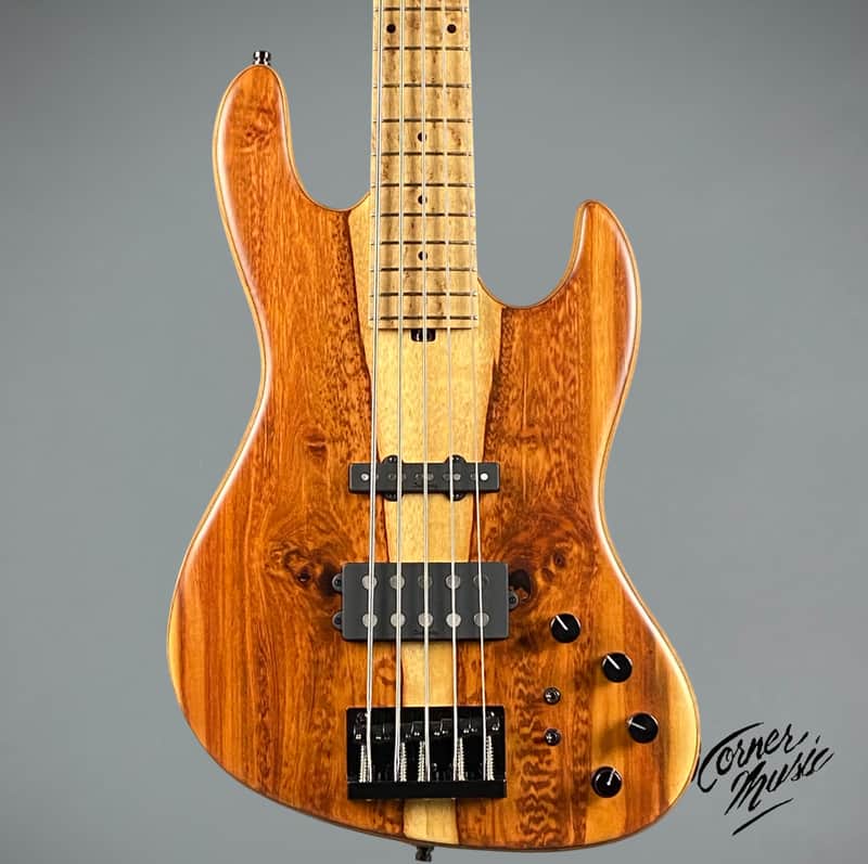 Sadowsky 2022 Limited Edition MetroLine 5-String 21-Fret MM Bass Natural Transparent Satin image 1