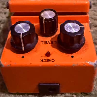 BOSS DS-1 Distortion BOSS DS-1 Distortion Guitar Pedal Vintage 78-mid 80s - Orange image 4