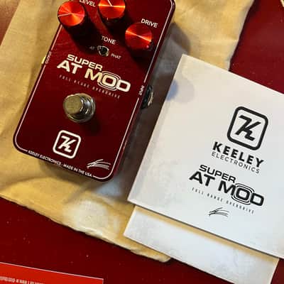 Keeley Super AT Mod Andy Timmons Signature Overdrive 2023 - Present - Red image 5