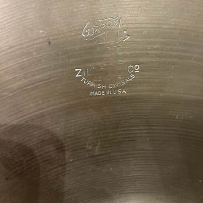 Zildjian Frankie Banali's 13" Vintage Hi Hats (#106) Unsigned 1950s image 6